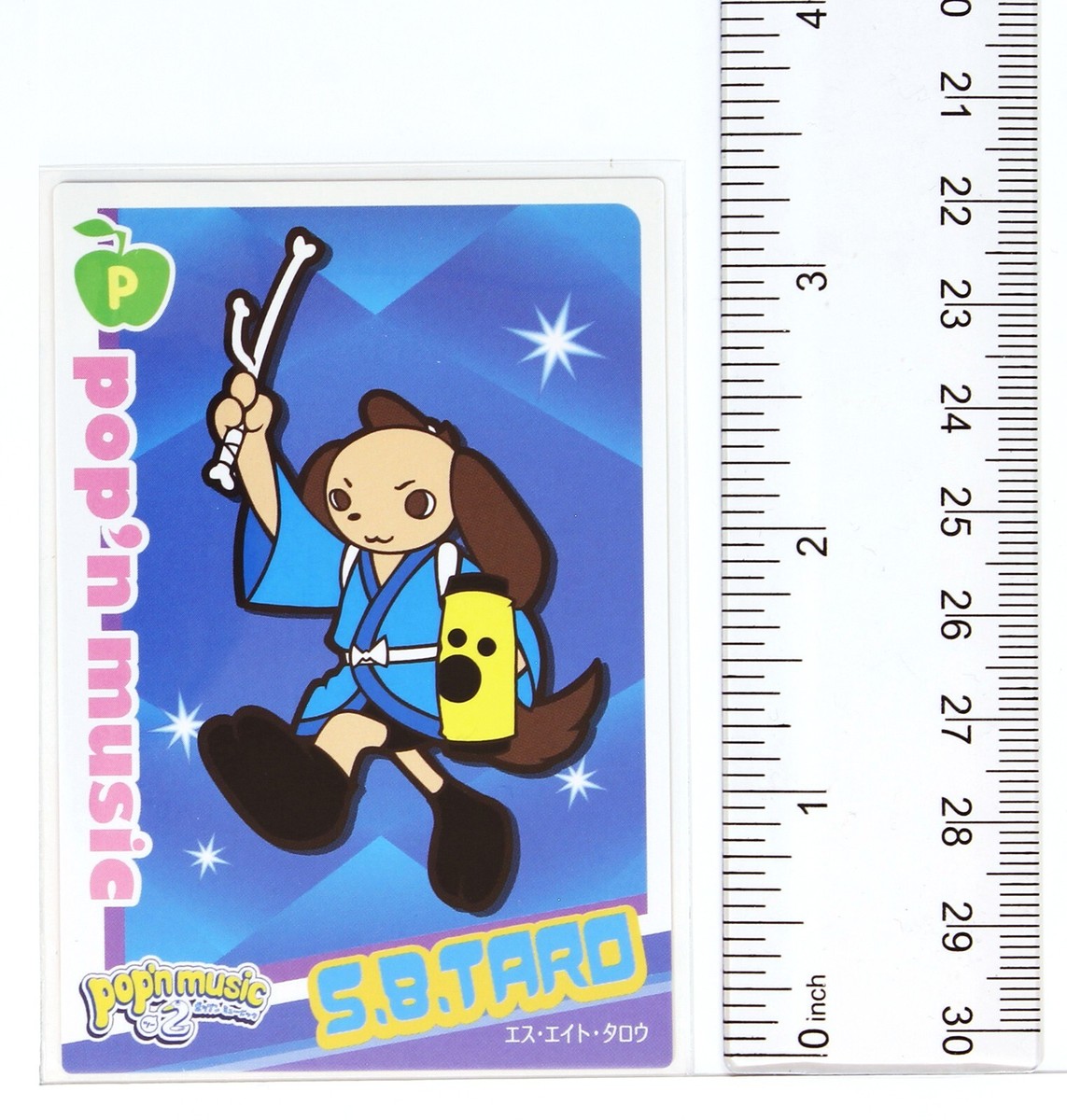 Pop'n Music Card PB19N003 S.8.Taro Konami Japan Game Character | eBay