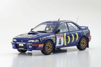 Kyosho Subaru Impreza #4 - Mcrae/Ringer - Winner Rac Rally 1994 1/18. 08962A