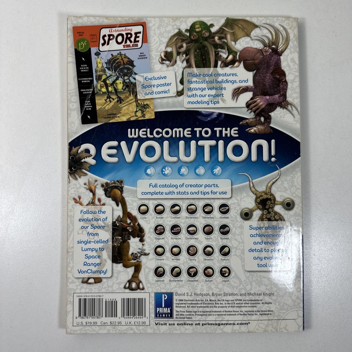 Spore Official Game Guide NO POSTER | eBay