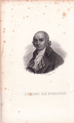 Pierre Samuel du Pont de Nemours Economics Wilmington Physiocrat Physiocracy