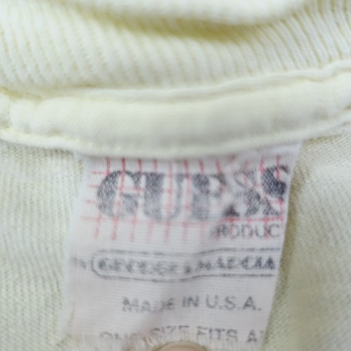 GUESS Shirt Mens One Size XXL - XXXL Vintage Single Stitch 80s 90s USA Made - Picture 10 of 23