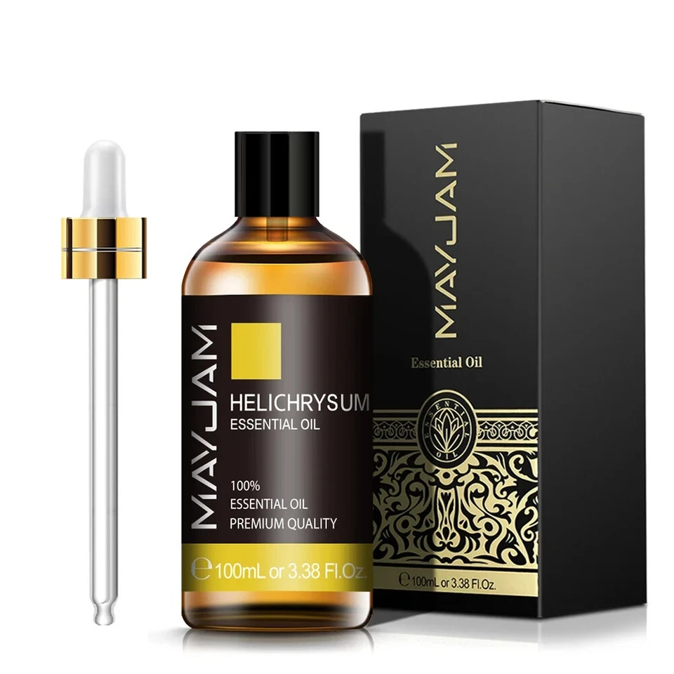 MAYJAM Huile Essentielle hélichryse italienne 100ML, Huile Aromathérapie OIL - Photo 1/1