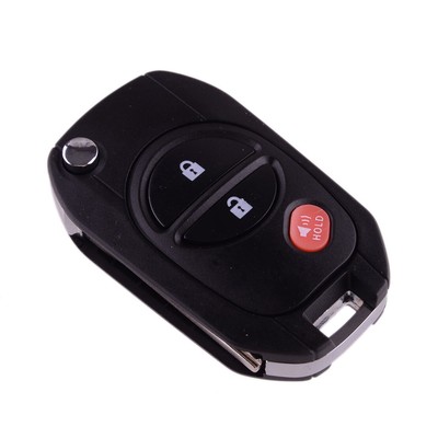 3-Button Flip Key Keyless Entry Remote Fob Fit For Toyota Tacoma Tundra Sequoia
