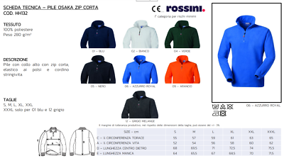 Felpa In Pile Da Lavoro Con Zip U-Power Warm - Foto 13