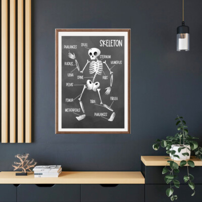 Halloween Poster, Halloween Kid Décor, Educational Poster, Classroom Décor