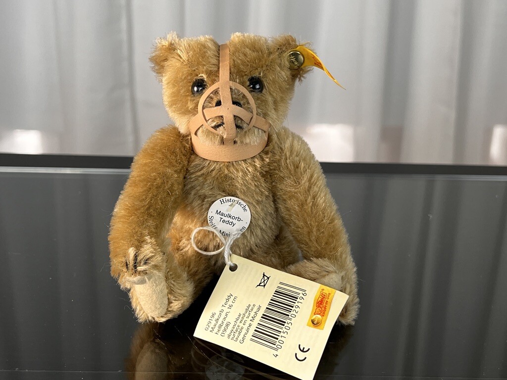 限定 steiff ぬいぐるみ teddy bear 2005 専用袋あり Steiff 1910 Replica Teddy Bear - limited edition collectable