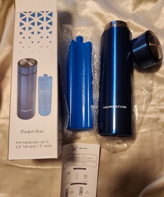  Insulin  Medicine Cooler Travel Thermos ,  Blue 
