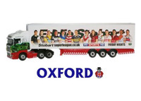 Oxford Shl15fr Scania Highline Fridge - Stobart Super League 1:76 Scale Oxford Shl15fr Scania Highline Fridge - Stobart Super League 1:76 Scale