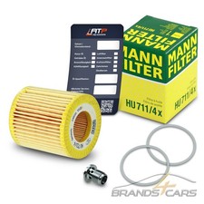 MANN ÖLFILTER+ÖLABLASS-SCHRAUBE FÜR SAAB 9-3 1.9 04- 9-5 1.9 06-