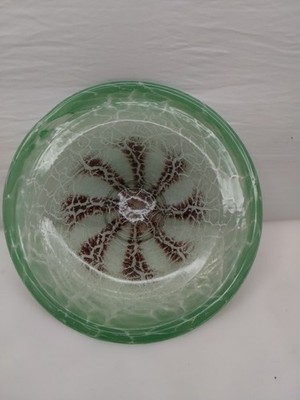 Vintage  WMF Ikora Art Glass Bowl  Made In Germany  During The 1930s By Karl...