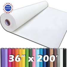PerkHomy 36 x 2 400 200 White Kraft Paper Roll for Craft Bulletin Board Art
