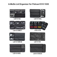 New Lid Organizer For Pelican1510 1535Air IM2500 Nanuk935 NoCase, No padded