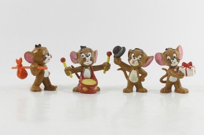 Tom and Jerry === 4 x Jerry Figures Bully / Bullyland