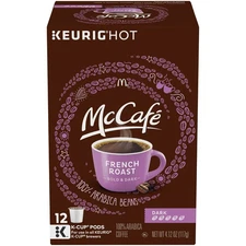 McCafe Dark French Roast Coffee K-Cup Pods, 12.0 ea