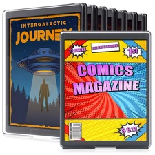 8-Pack UV Protection Comic Book Frame 8.6x11.8" Tabletop/Wall Home Decor