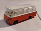 Matchbox Lesney no. 68 Mercedes Benz 0 321 vista bus Orange & white. Fr. 1968