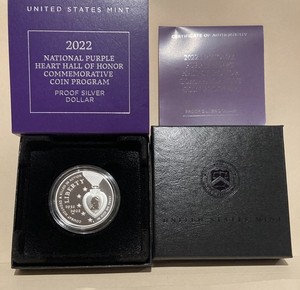 2022 Purple Heart Silver Dollar | eBay