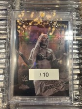 2025 TOPPS CHROME WWE CACTUS JACK TIFFANY STRATTON REBELS BLACK REFRACTOR #/10