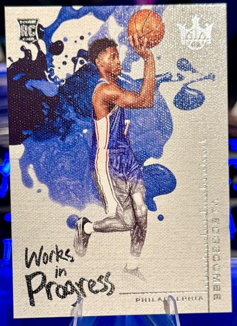 2025 Panini Court Kings VJ Edgecombe Works In Progress RC