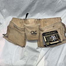 CLC I427X Heavy Duty 12 Pocket Leather/Suede Carpenter s Work Apron New