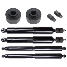 2.5" Front Leveling Kit & Shock Strut For Ford F250 F350 Super Duty 2WD 99-2004