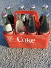 1960s Nice CocaCola Plastic Bottle Carrier with Nice1990s Mexican Glass Bottles  — photo 9