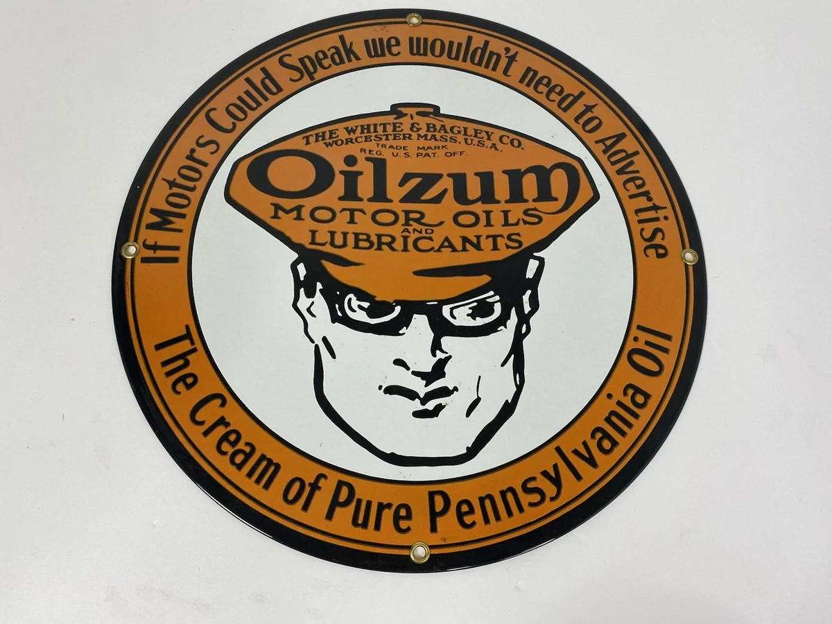 Oilzum In Collectible Gas & Oil Advertising Signs for sale | eBay