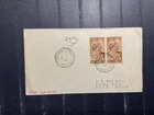 Jamaica 1948 FDC 1st day cover to Hong Kong KGVI Silver Wedding Anniversary