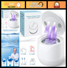 Dental Ultrasonic Retainer Cleaner Machine: 45kHz Dental Cleaning Pod with