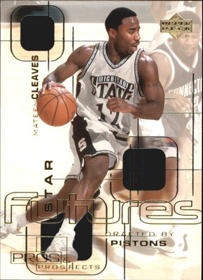 #ad 2000 01 Upper Deck Pros and Prospects Star Futures #SF7 Mateen Cleaves BSK $0.99