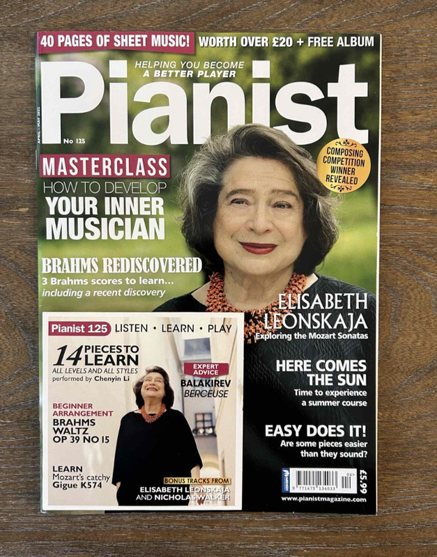 PIANIST Magazine April-May 2022 [Issue 125] + Companion Audio CD