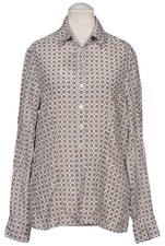 Alba Moda Bluse Damen Oberteil Hemd Hemdbluse Gr. EU 36 Seide Beige #jz8pfvj