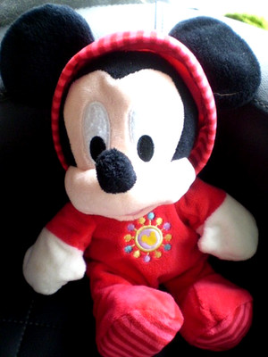 Mickey Maus Minnie Maus Pluto STRAMPLER Kuscheltier Plüschtier ca. 30 cm Disney