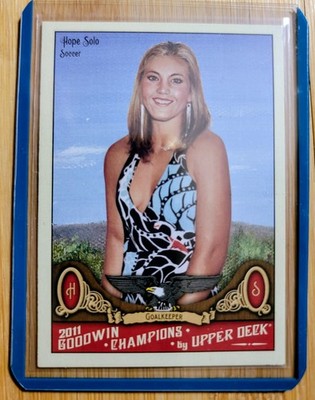 2011 Upper Deck Goodwin Champions Hope Solo #51