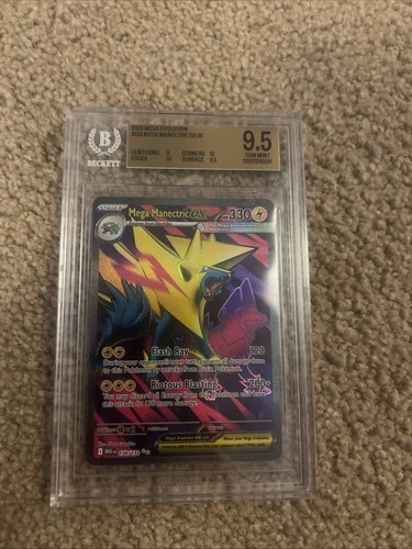 Mega Manectric ex graded BGS 9.5 for sale on eBay