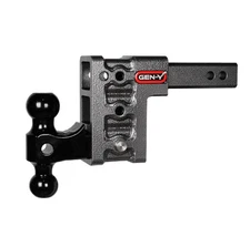 Gen-Y Hitch Mega-Duty 5" Drop 16K 2" Shank Receiver w/ Versa-Ball Mount GH-513
