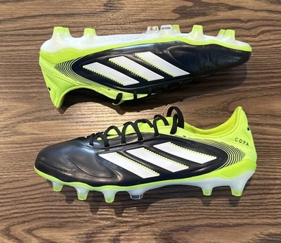 Men s Size 10 Adidas Copa Pure 3 Elite FG Black White Green Soccer Cleat JH6304
