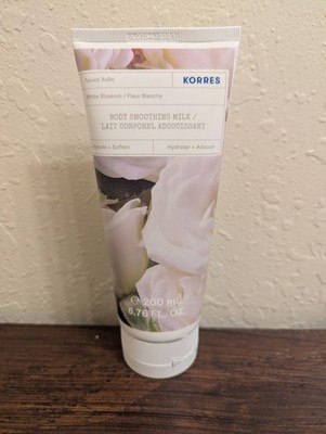 KORRES Body Smoothing Milk White Blossom 200ml/6.76 Fl Oz New 
