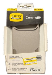 OtterBox iPhone Air Case Commuter Series MagSafe (Grey Comfort)