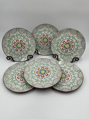 Tag Sonoma Terracotta Salad Luncheon Plates 9 Inch Ironstone Set Of 6