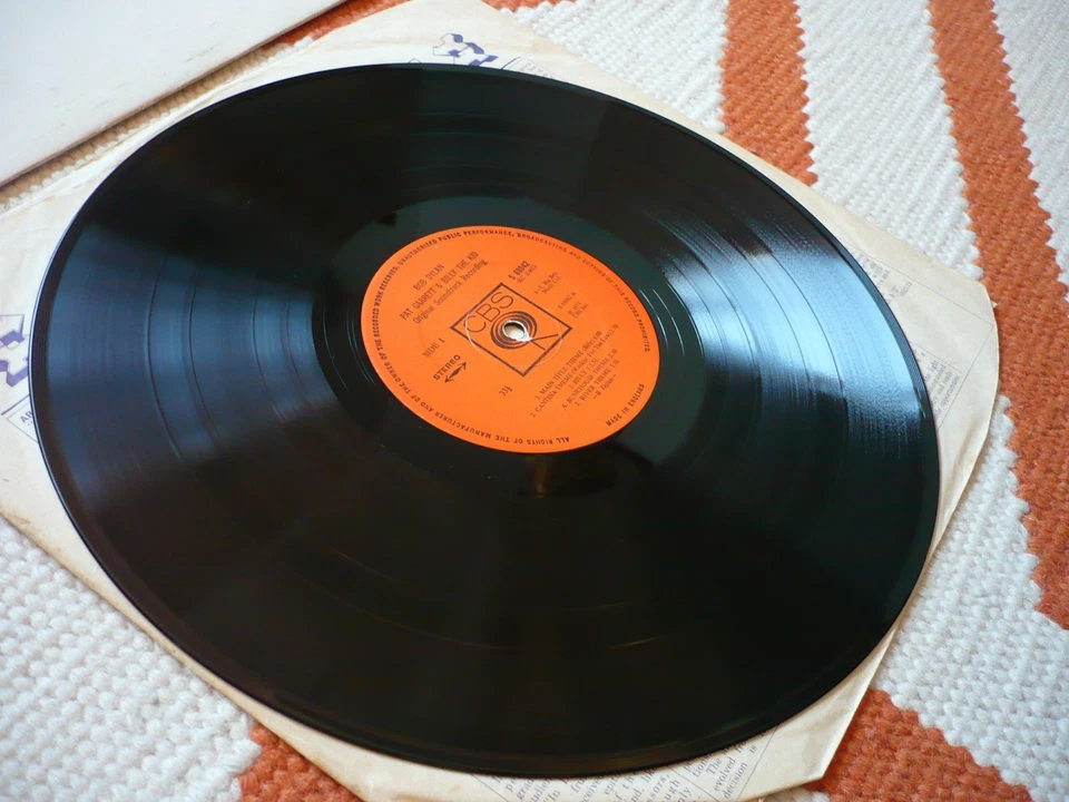 Bob Dylan Pat Garrett & Billy The Kid And Soundtrack Vinyl UK 1973 CBS A1/B1 LP - Image 3 of 4