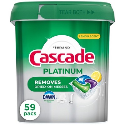 Cascade Platinum Pods Dishwasher Detergent - Lemon