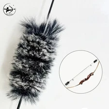 PMZ Archery Bow String Silencer Damper Shock Absorber Rabbit hair 2pcs