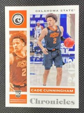 2021-22 Panini Chronicles Draft Picks Cade Cunningham #1 RC Cowboys