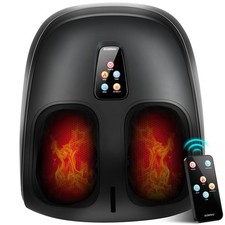 Shiatsu Foot Massager Machine with Heat, Upgraded Deep Kneading Feet Massager...