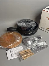 Kuhn Rikon Fondue Set - Induction Alpina Cheese 6 Person READ $316.25 Retail