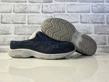 Easy Spirit Women's Traveltime 304 Mule Medium Blue 420 Size 8.5 M