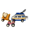 Vintage Tonka Truck Lot - News Truck, Dune buggy, Cement Mixer METAL TONKA