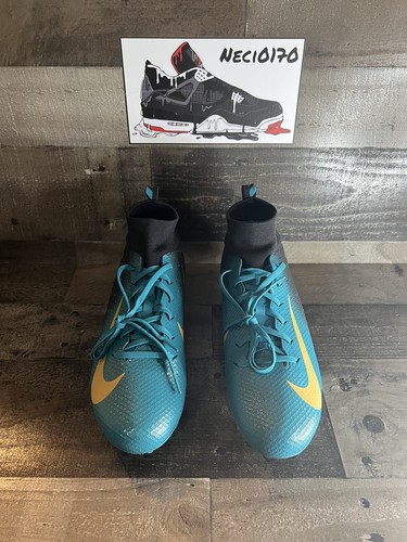 Nike Vapor Untouchable Pro 3 Football Cleats AO3021-012 Jaguars Size 12.5 - Picture 3 of 6