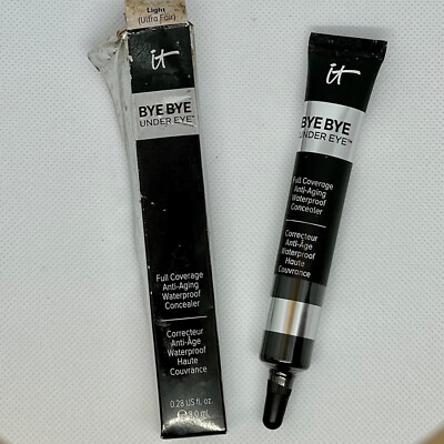 It Cosmetics Bye Bye Under Eye Waterproof Concealer  0.28oz LIGHT / ULTRA FAIR